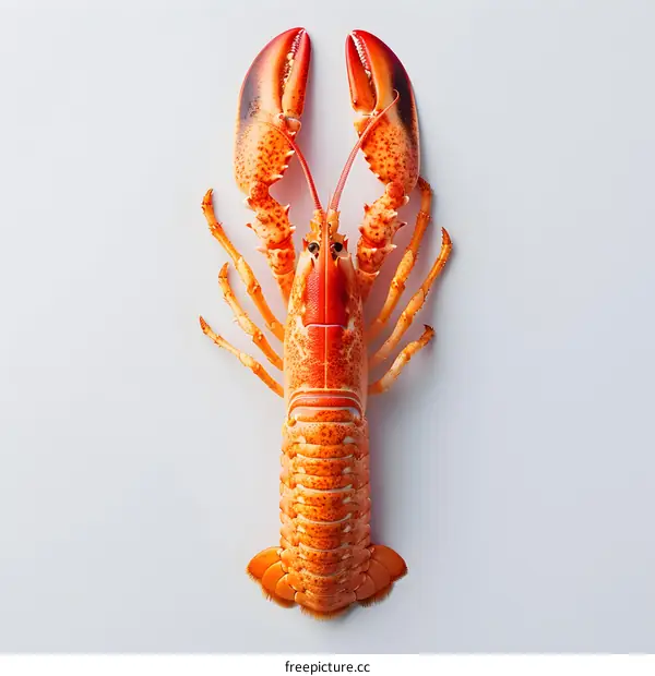 A photo of a lobster