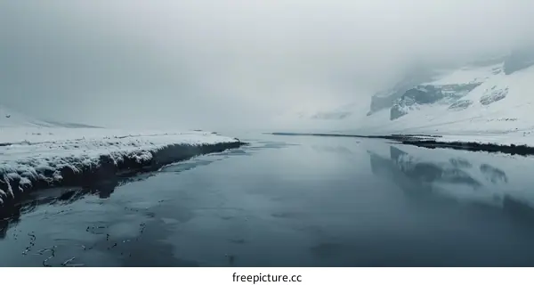 Snowy River Valley with Distant Mountains