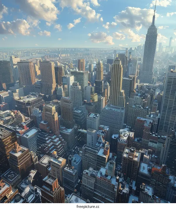 Manhattan Skyline at Dusk