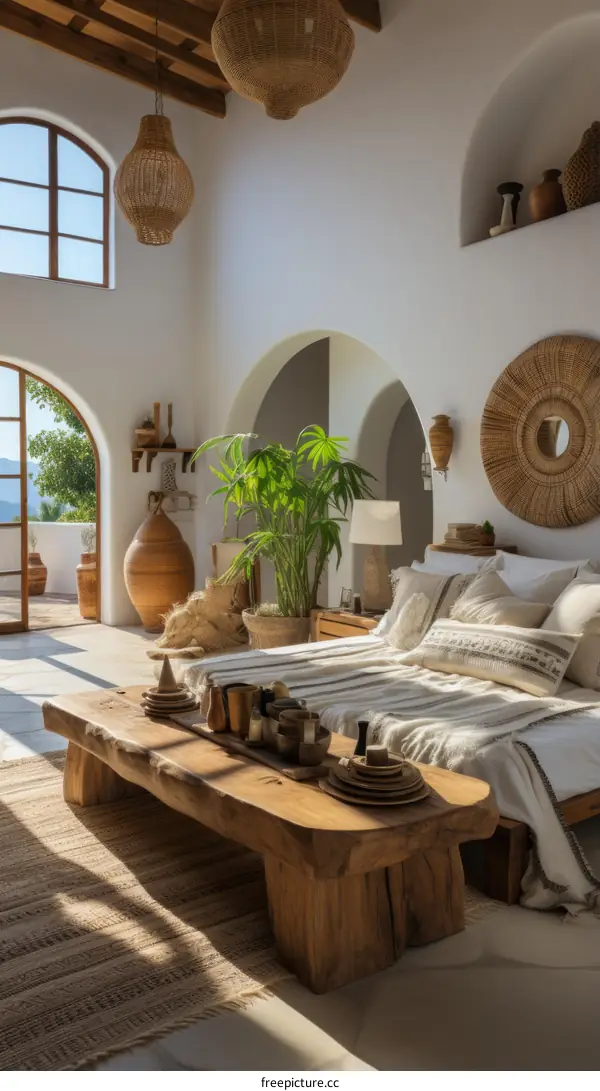 Modern Farmhouse Bedroom Interior Design