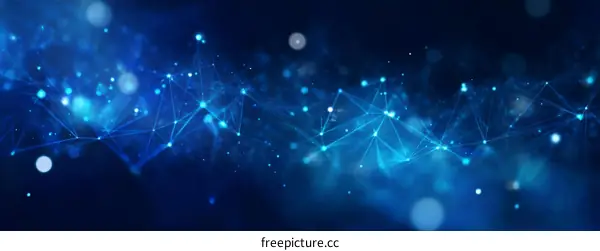 Abstract Digital Network Background Design