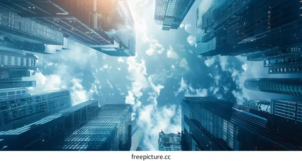 Skyward Ambitions: Skyscrapers Reaching for the Clouds