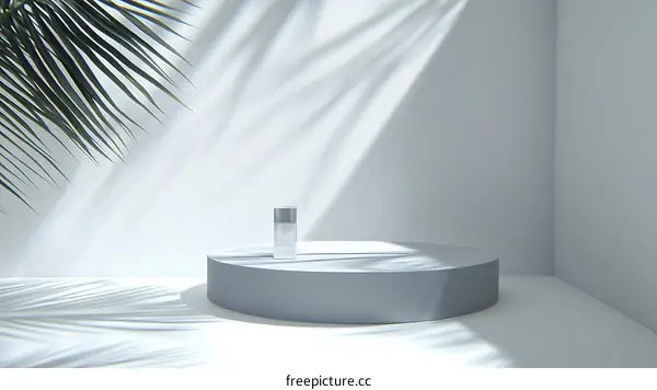 Modern Minimalist Product Showcase with Natural Light
