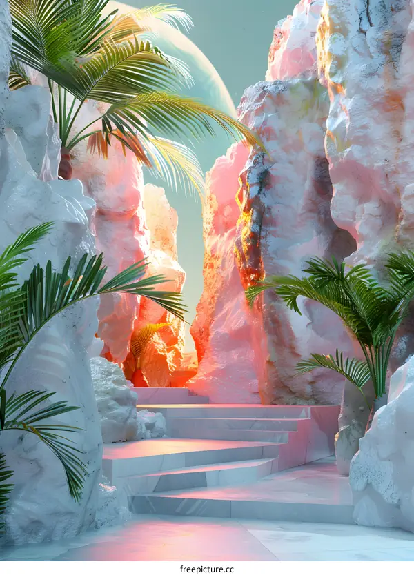 Stairway to a Mystical Paradise