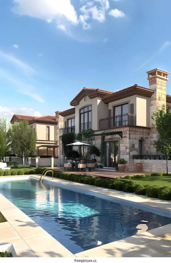 Modern Luxury Villa with Swimming Pool