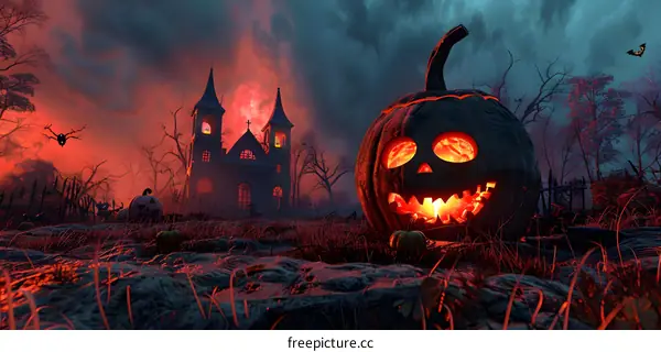 Halloween Pumpkin Jack-o-lantern