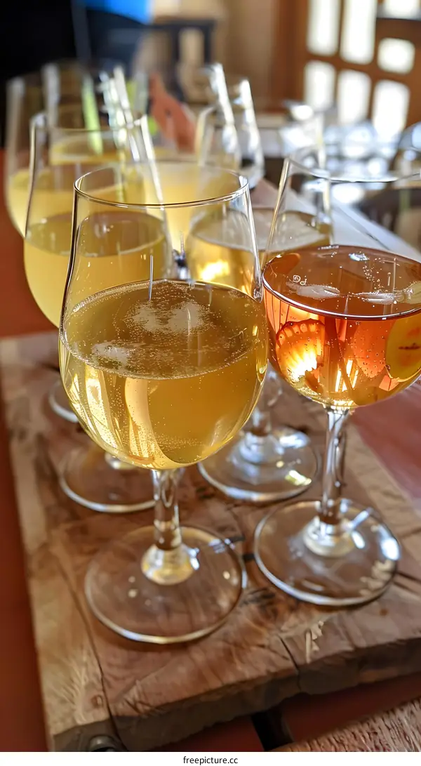 Wine Tasting Experience with Different Flavors