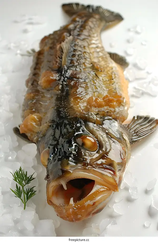 Freshwater Fish on Ice