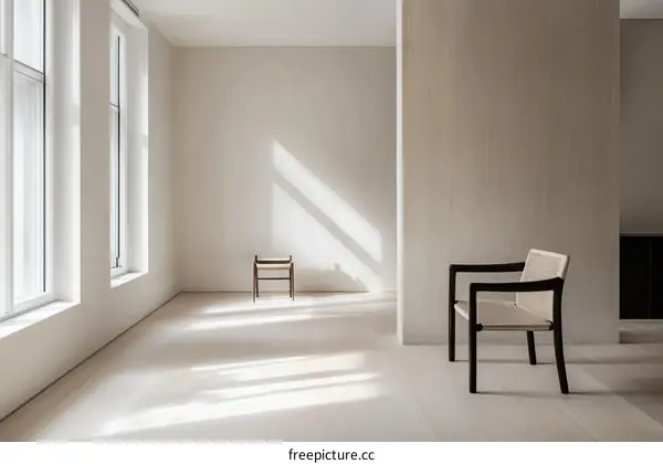 Modern Minimalist Interior Design with Natural Light