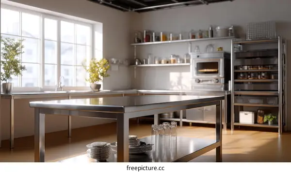 Modern Commercial Kitchen Interior Design
