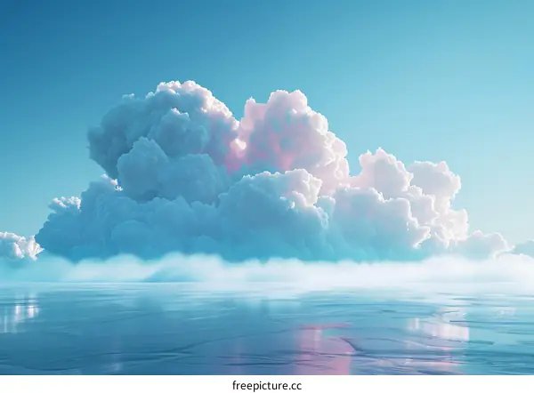 A Spectacular Display of Clouds over the Ocean
