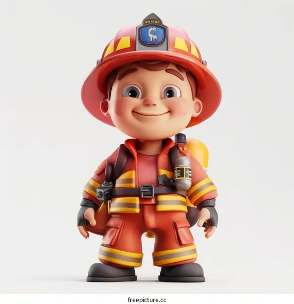 Firefighter Sam Ready to Extinguish Fires, Save Lives