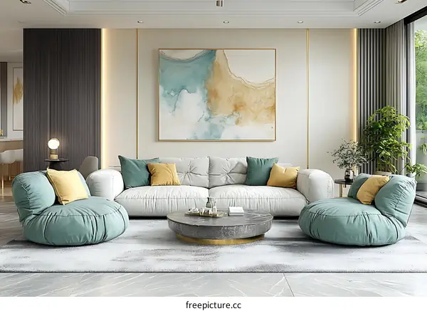 Modern Living Room Interior Design