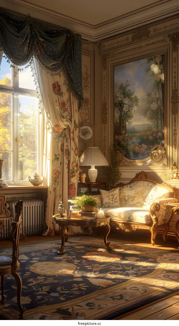 European style living room