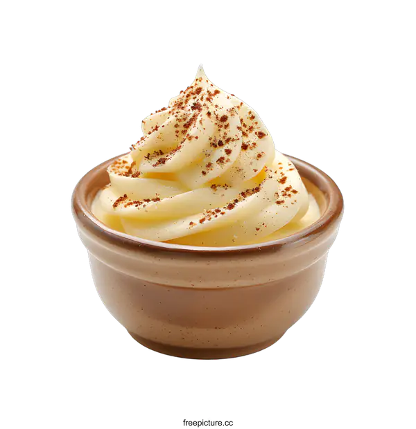 [Transparent Background PNG]bowl of cream