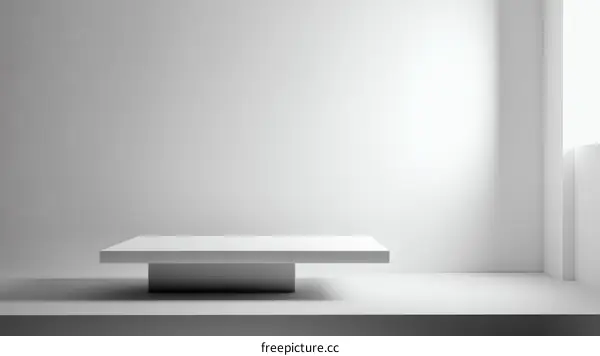 Modern Minimalist Product Display Platform