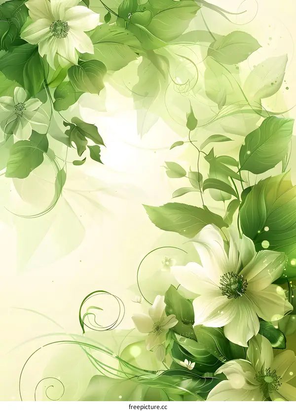 Green Plants and Flowers