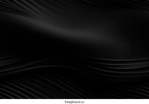 Black metal background with smooth lines