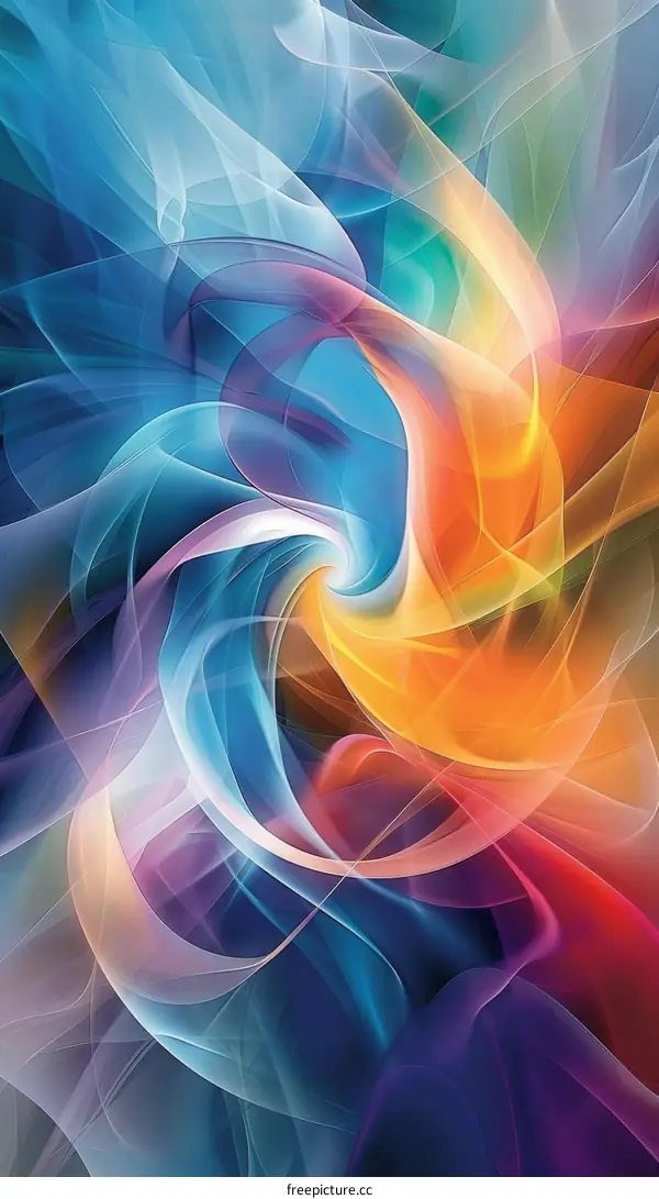 Modern Abstract Art: Vibrant Colors and Geometric Forms