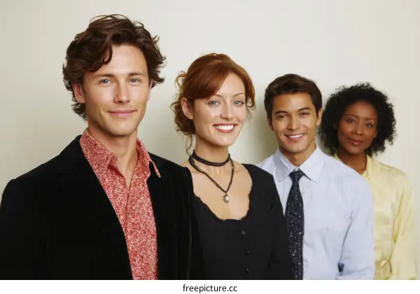 Business People Team Portrait
