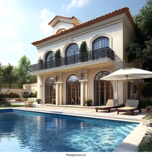 Luxury Villa with Swimming Pool and Garden