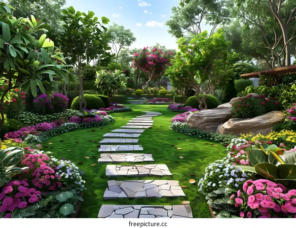 Landscape architecture design renderings