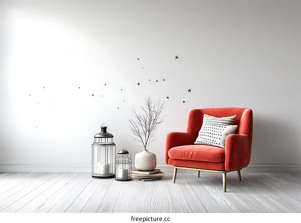 Modern Minimalist Living Room Interior Design