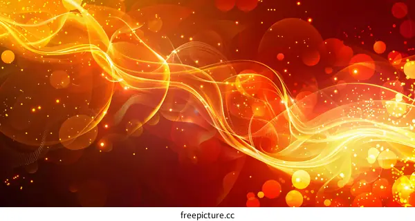 Orange red abstract background