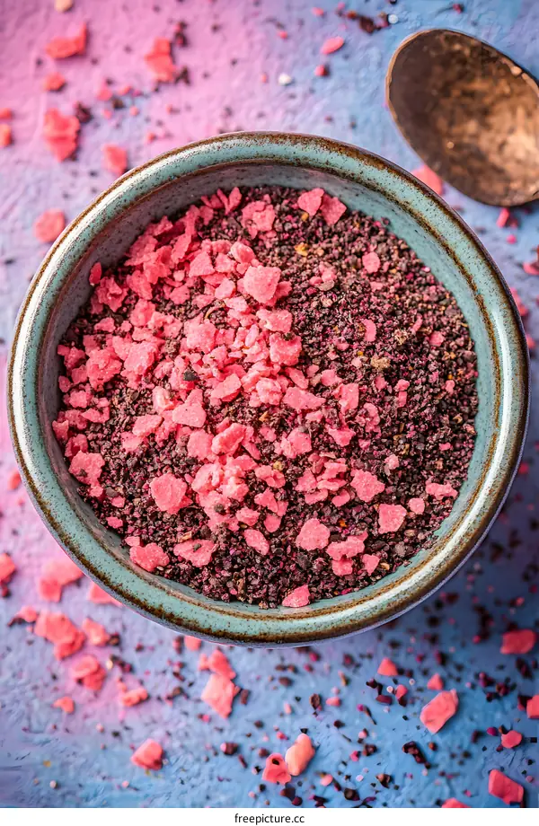 Pink Himalayan Salt With Dried Berries