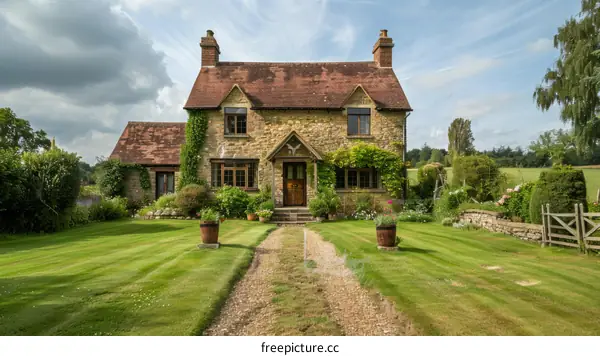 Charming English country cottage with beautiful garden