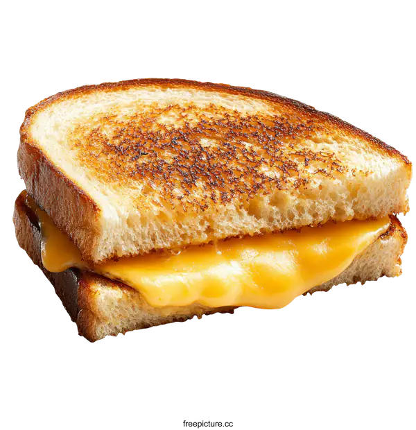 [Transparent Background PNG]Melted Cheese Sandwich Close-up