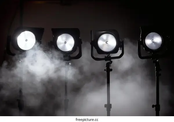 Professional Studio Lighting Equipment Set