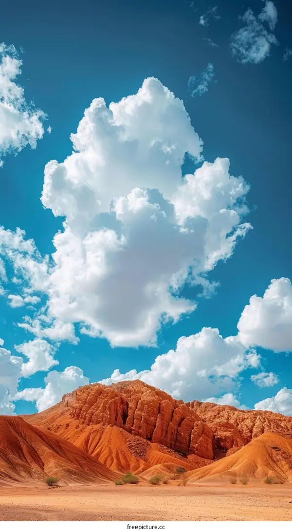 Clouds over Desert