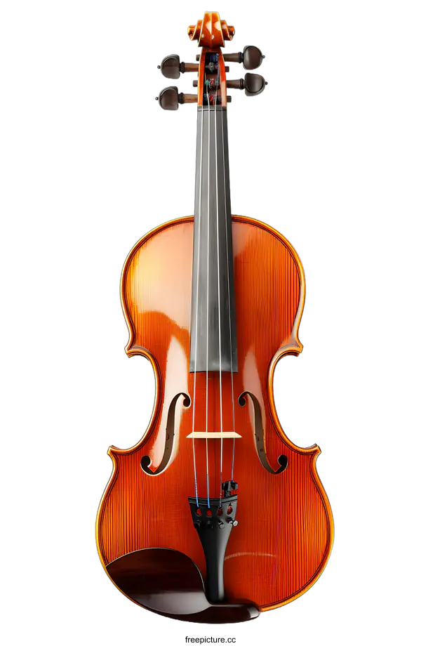 [Transparent Background PNG]Violin on White Background