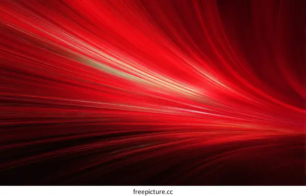 Abstract Red Light Burst Background Image