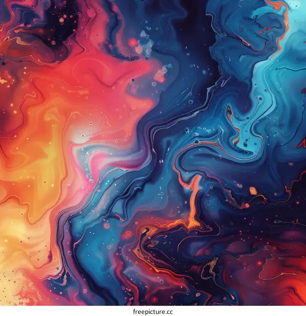 Captivating Colorful Abstract Artwork