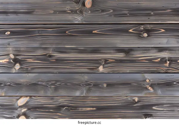 Black wooden background texture of old wooden planks