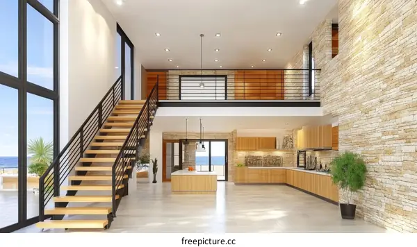 Modern Open-Concept Home Interior Design