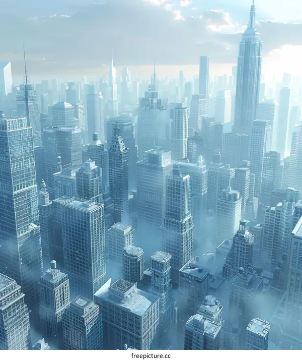 A Metropolis of Glass and Steel