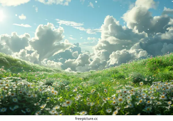 Vivacious Spring Field