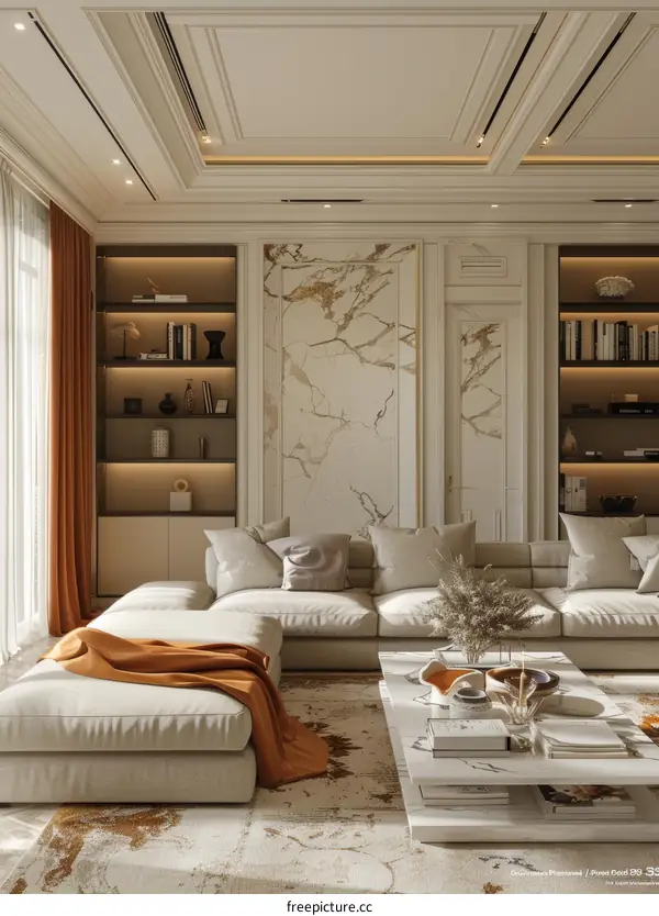 Luxury Modern Living Room Interior Design