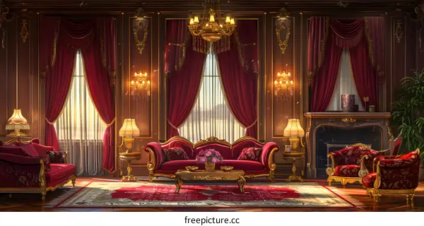 Luxurious living room