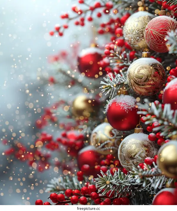 Christmas Tree Ready for Celebration