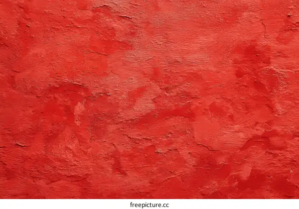 Red Textured Wall Background