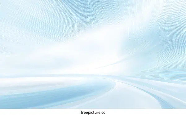 Abstract Light Blue Futuristic Pathway