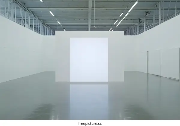 Minimalist White Interior Room Design