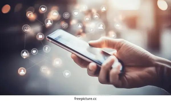 Smartphone use and social networking