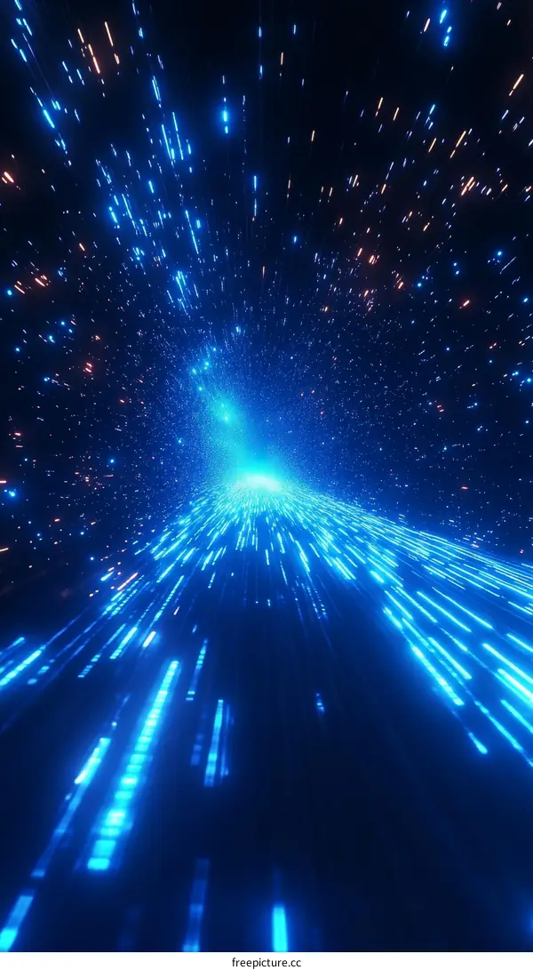 Abstract Digital Light Tunnel