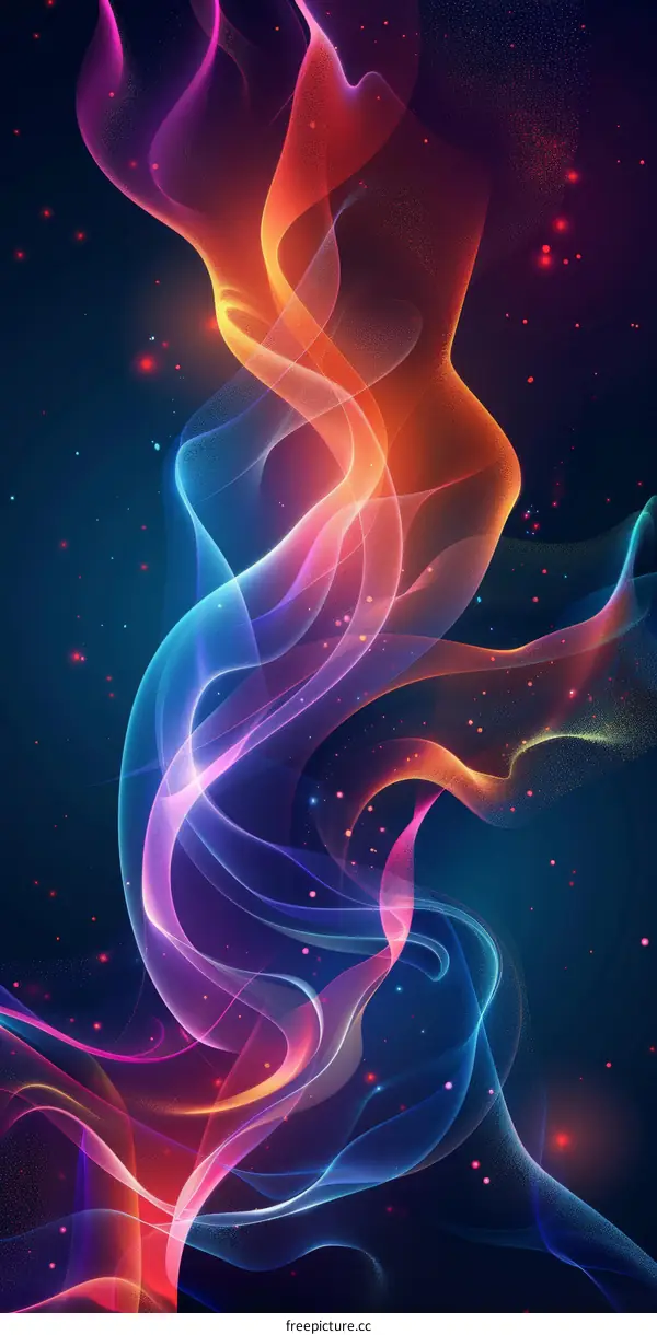 Vivid Flames: A Symphony of Colors