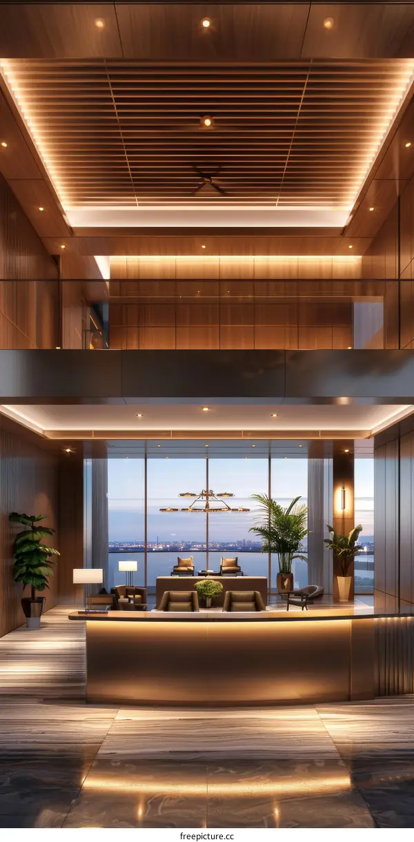 Modern Luxury Lobby Interior Design